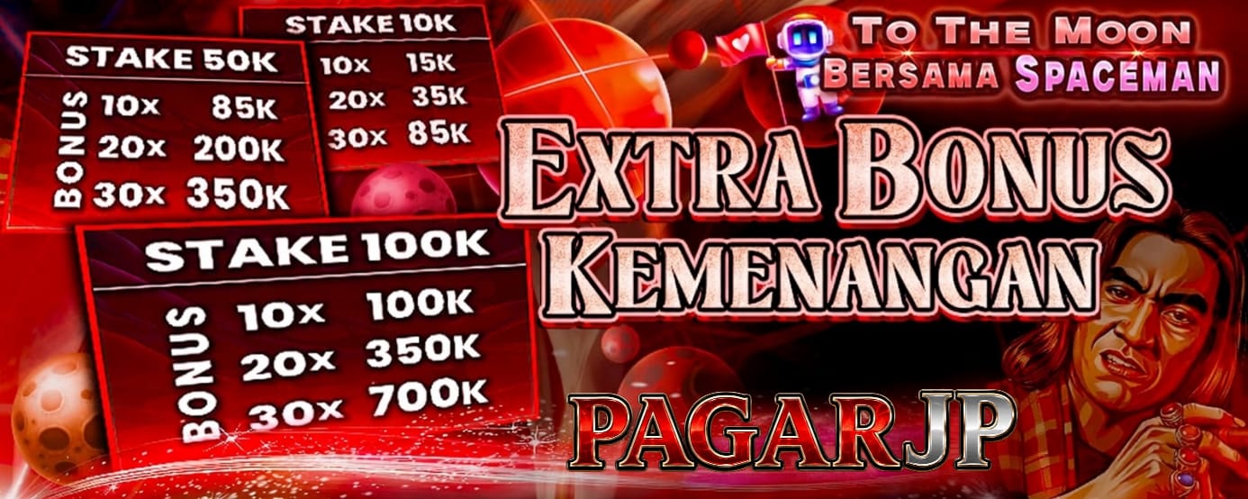 EXTRA BONUS EVENT SPACEMAN KE BULAN !!!